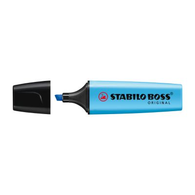 Textmarker Stabilo Boss varf 2-5 mm bleu