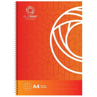 Caiet Bluering A4 cu spira 70 file matematica