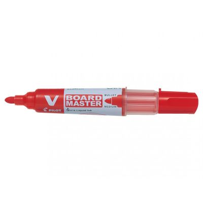Marker pentru tabla Pilot V-Board varf rotund 2. 3-6 mm rosu