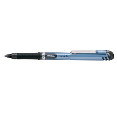 Roller cu gel Pentel Energel 0. 5 mm plastic negru