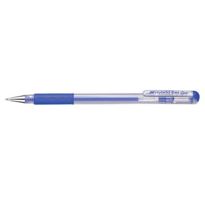 Roller cu gel Pentel Hybrid GelGrip 0. 6 mm plastic albastru