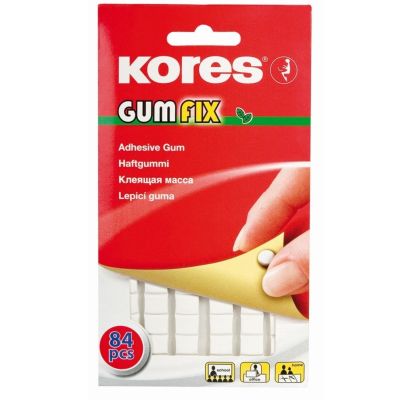 Pastile Kores autoadezive Gumfix 50 g 84 buc.