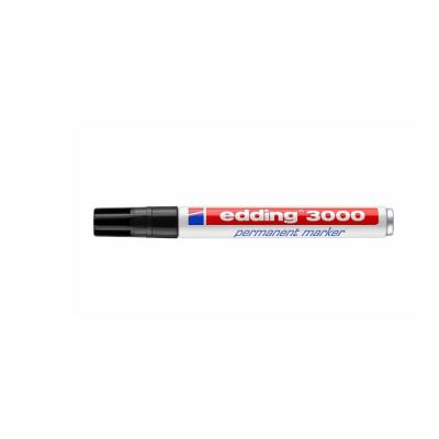 Marker permanent Edding 3000 varf 1. 5-3 mm negru