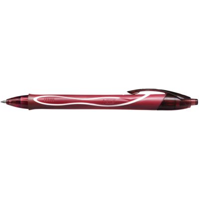 Roller cu gel BIC Gelocity Quick Dry 0. 7 mm scriere rosie
