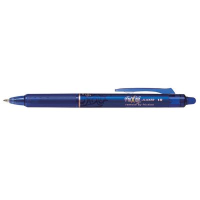 Roller cu gel Pilot Frixion Clicker cu mecanism 1 mm albastru