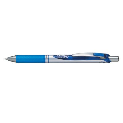 Roller cu gel Energel Pentel 0. 7 mm plastic albastru