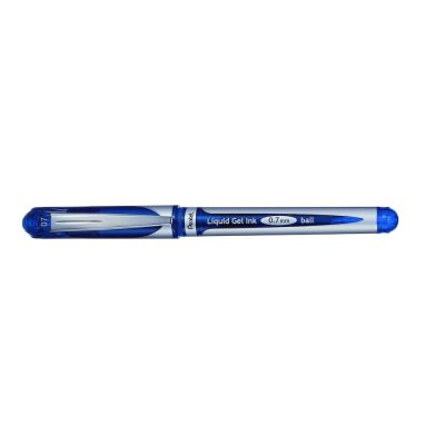 Roller cu gel Pentel EnerGel Xm Medium 0. 7 mm fara mecanism albastru