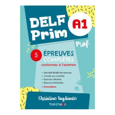 Curs limba franceza Nouveau DELF Prim A1 5 epreuves professeur
