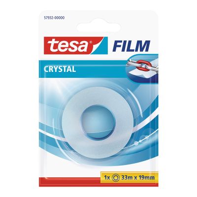 Banda adeziva Tesa Crystal 19 mm x 33 m