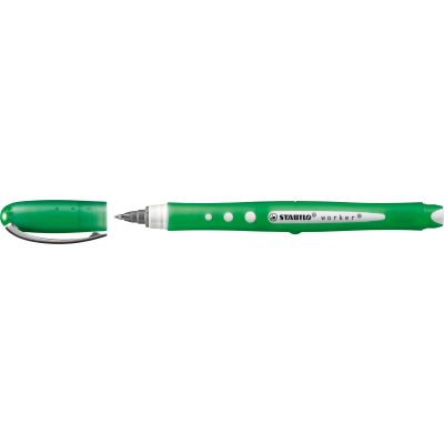 Roller cu cerneala Stabilo Bionic Worker Colorful 0. 5 mm plastic verde