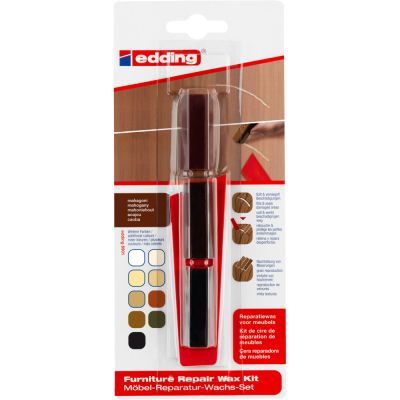 Kit Edding 8901 ceara pentru reparatii mobila mahon blister