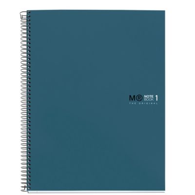 Caiet cu spira Miquelrius Original A5 matematica 80 file coperta cu tratament antiviral si antibacterian bleumarin