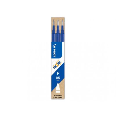 Rezerva roller cu gel Pilot Frixion Ball 0. 5 mm albastru 3 bucatiset