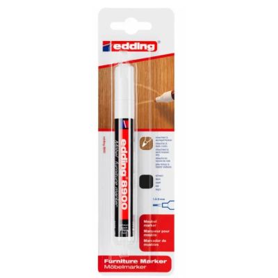 Marker Edding 8900 pentru retusuri mobilier lemn negru