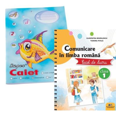 Pachet Caiet Pestisor matematica A5 48 file Casa Tipografica si Comunicare in limba romana. Caiet de lucru clasa 1 - Cleopatra Mihailescu