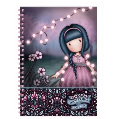 Caiet A4 Gorjuss Fairy Dusk cu accesorii scolare