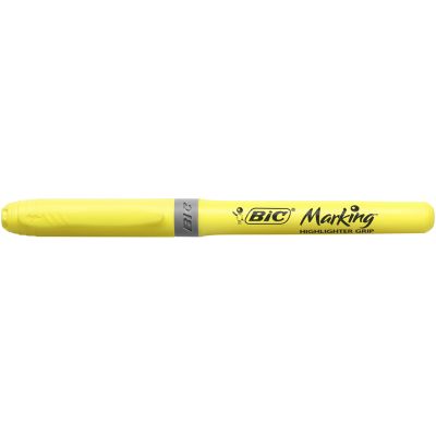 Evidentiator Bic Brite Liner Grip diverse culori pastel