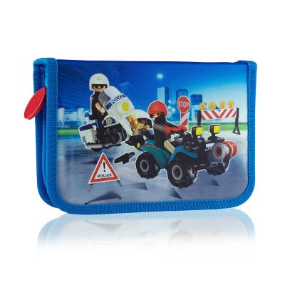 Penar scolar Astra neechipat 1 compartiment Playmobil Politie