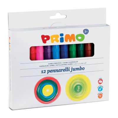 Markere colorate Morocolor Primo Jumbo 12 culoricutie
