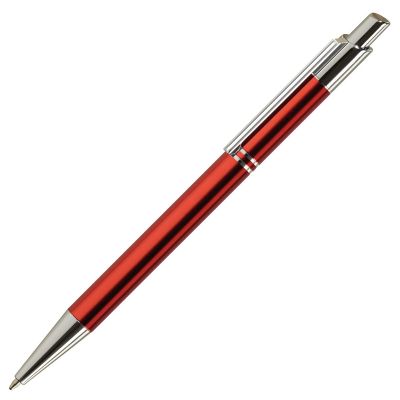 Pix cu bila Office-Cover Tiko 1.0mm cu mecanism pentru personalizare corp metalic rosu