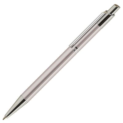 Pix cu bila Office-Cover Tiko 1.0mm cu mecanism pentru personalizare corp metalic argintiu