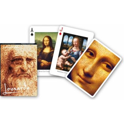 Carti de joc de colectie cu tema Leonardo