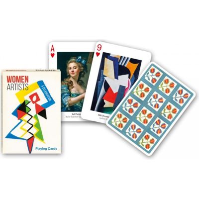 Carti de joc de colectie cu tema Women artists