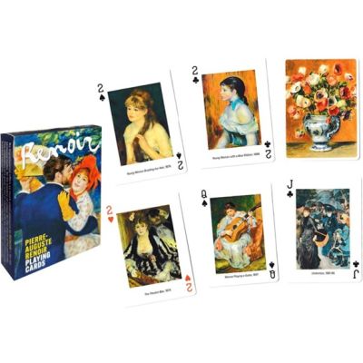 Carti de joc de colectie Piatnik cu tema Auguste Renoir