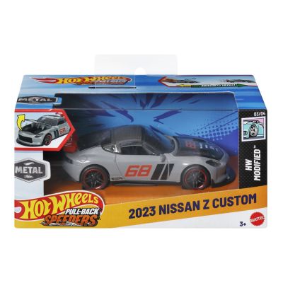 HOT WHEELS MASINUTA METALICA CU SISTEM PULL BACK 2023 NISSAN Z CUSTOM HW MODIFIED SCARA 1/43