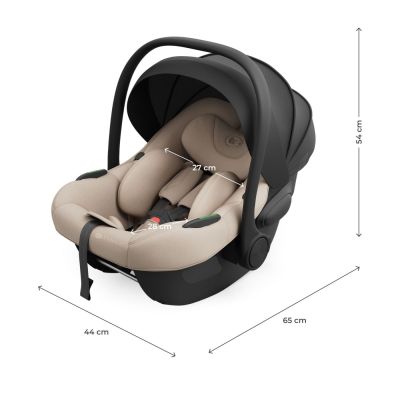 SCOICA AUTO KINDERKRAFT I-LITE 40-87 CM BEIGE