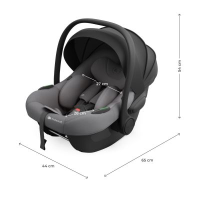 SCOICA AUTO KINDERKRAFT I-LITE 40-87 CM GREY