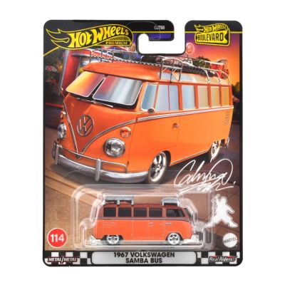 HOT WHEELS PREMIUM BOULEVARD MASINUTA METALICA VOLKSWAGEN SAMBA BUS SCARA 1/64