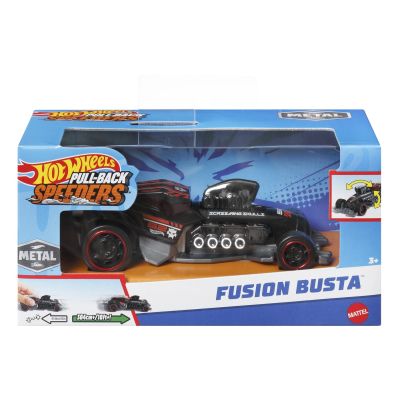HOT WHEELS MASINUTA METALICA CU SISTEM PULL FUSION BUSTA SCARA 1/43
