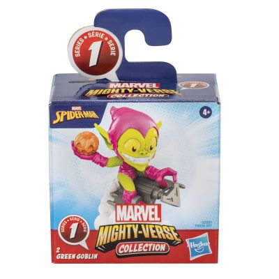 SPIDER MAN MIGHTY VERSE SERIA 1 FIGURINA GREEN GOBLIN 6CM
