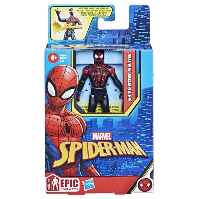SPIDERMAN EPIC HERO FIGURINA MILES MORALES 10CM