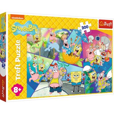 PUZZLE TREFL 300 SPONGEBOB IN BIKINI