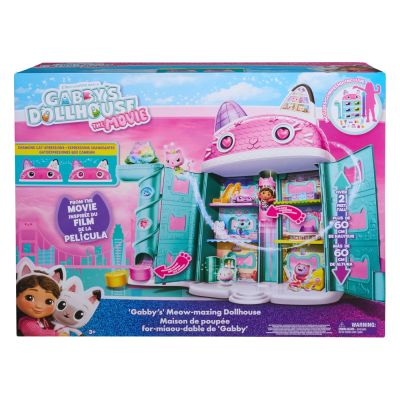 GABBYS DOLLHOUSE FILMUL CASA DE PAPUSI A LUI GABBY MEOW MAZING CU ACCESORII