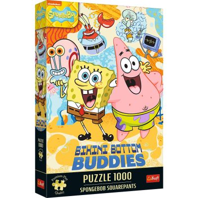 PUZZLE TREFL 1000 PREMIUM PLUS SPONGEBOB SQUAREPANTS