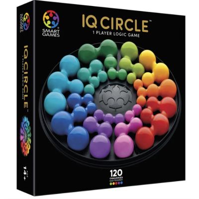 Joc de logica IQ Deluxe Circle cu 120 de provocari editie internationala