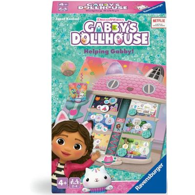 Gabbys Dollhouse Ravensburger joc de societate pentru copii de la 4 ani editie compacta multilingv inclusiv romana