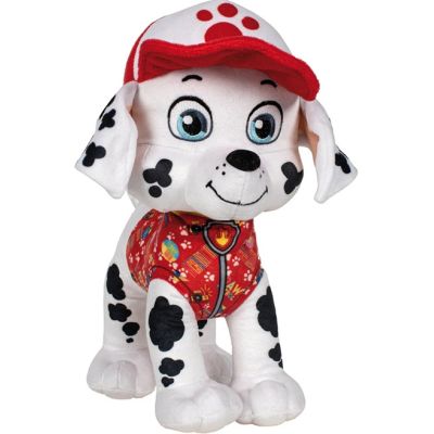 Jucarie de plus Schmidt - Paw Patrol - Marshall 28 cm