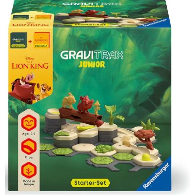 Joc de constructie set de baza Gravitrax Junior  extensia Disney - Regele Leu