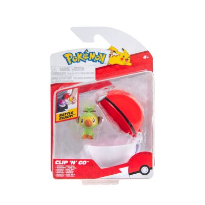 Pokemon Figurina Deluxe de actiune Grookey  Poke Ball