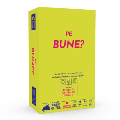 Joc de societate Pe bune limba romana