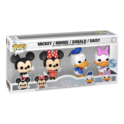 Funko POP Disney Disney Classics 4PK Mickey  Minnie  Donald  Daisy