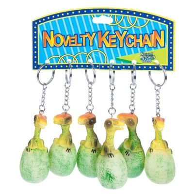 Breloc - dinozaur in ou cu lumini 7cm 3 ani MegaCreative 454154