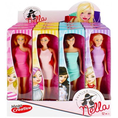 Papusa - Nella - fashion 29cm diverse modele 3 ani MegaCreative 458290