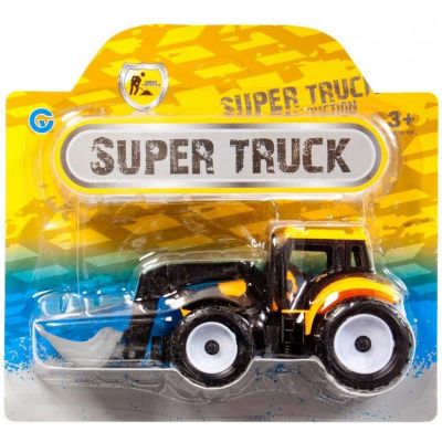 Tractor de constructii cu echipament MegaCreative 382263 15cm plastic 3 ani