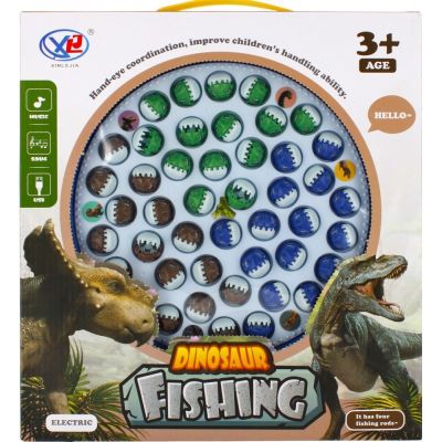 Set de pescuit - joc electronic - cu sunete alimentare USB accesorii incluse MegaCreative 502403 3 ani