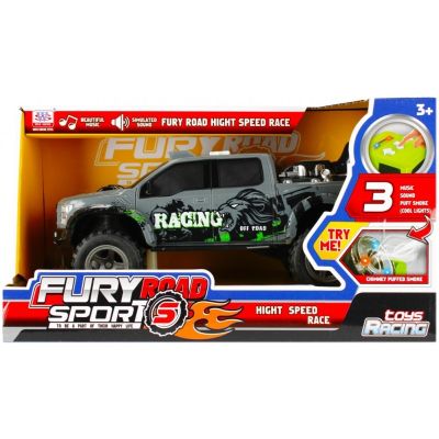 Masina de teren MegaCreative 482534 29cm cu lumini si sunete necesita baterii 4xAA plastic multicolor 3 ani